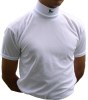 Short Sleeve Jockey Shirt 
Turtle Neck with Embroidery 
on Neck
