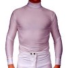 Long Sleeve Jockey Shirt 
Turtle Neck with Embroidery 
on Neck