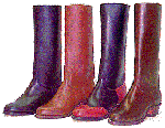 High Heel Exercise Boots Model 136W By: AM Kroop & Sons, Inc.